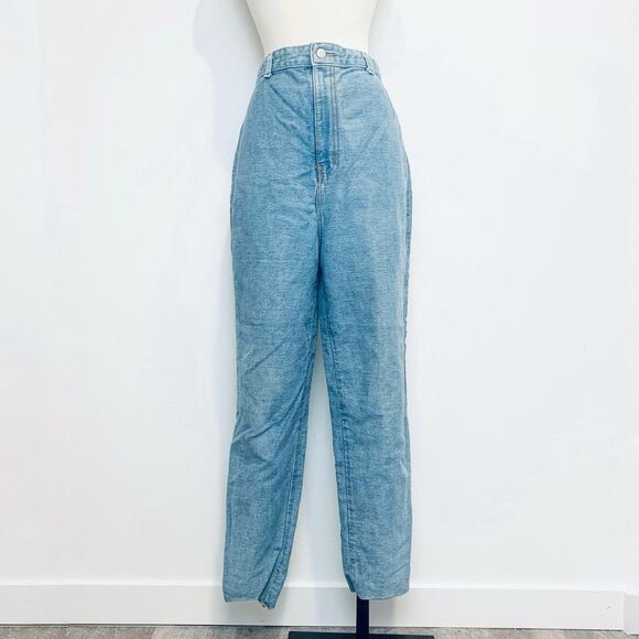 Vintage Gloria Vanderbilt Light Wash High Rise Jeans 12 Straight - Picture 1 of 9